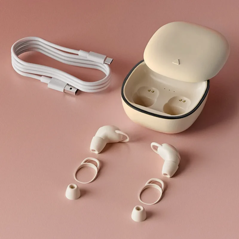 Wireless Sleep Invisible Earbuds In Ear Bluetooth 5.3 HiFi Sound Stereo Sports Earphones Noise Reduction Headset - 图片 6