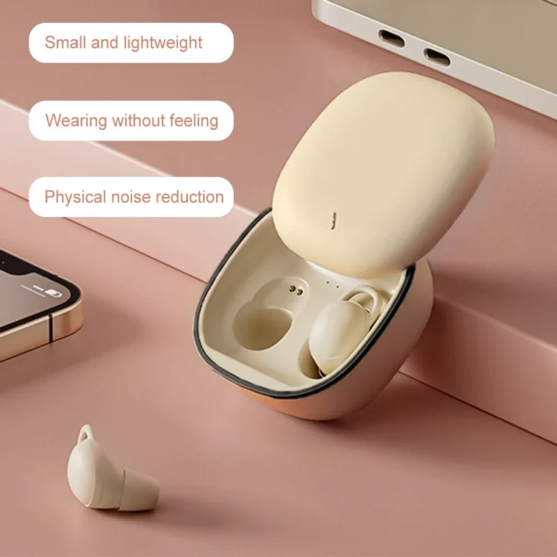 Wireless Sleep Invisible Earbuds In Ear Bluetooth 5.3 HiFi Sound Stereo Sports Earphones Noise Reduction Headset - 图片 2