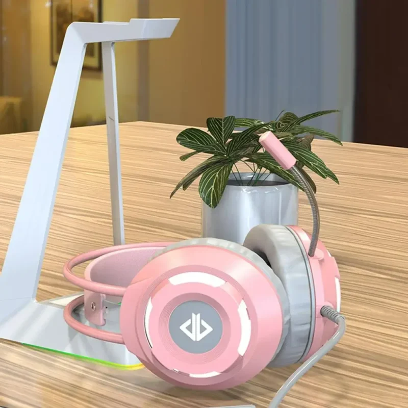 Gamer Gaming Headset Noise Cancelling Headphones with Mic 7.1 Surround Stereo Sound Earphones - 图片 3