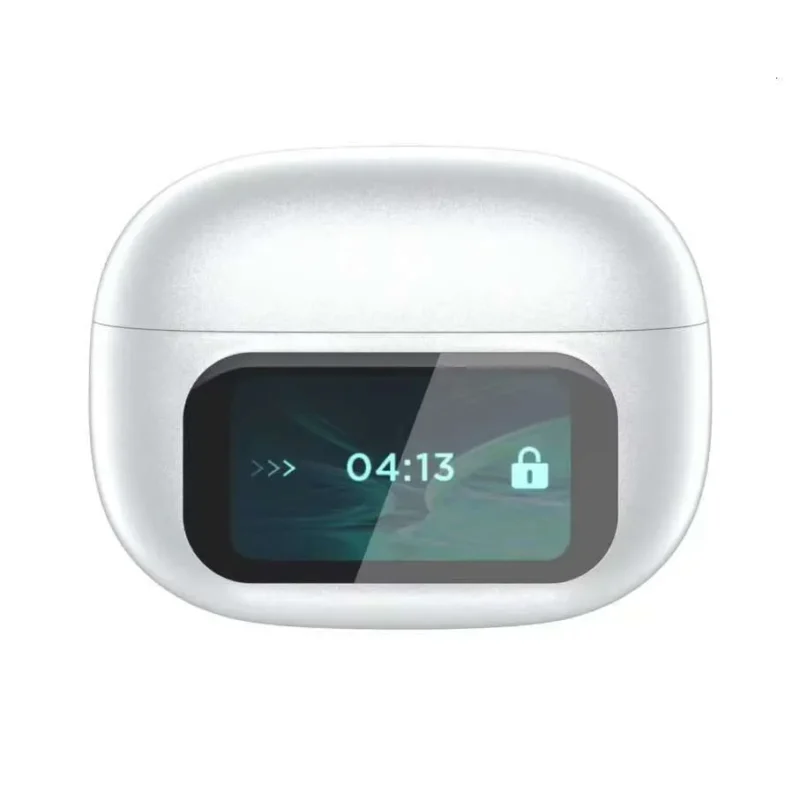 LCD display intelligent earbuds ear clip Bluetooth 5.4 earphones with artificial intelligence translation - 图片 2